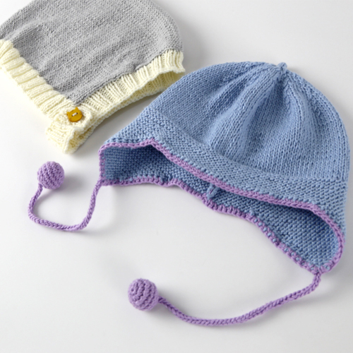 [유료도안] 아기자기 커플 아기 모자