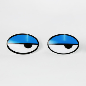 [인형눈] 앵그리버드 나사눈 블루 40 x 25mm