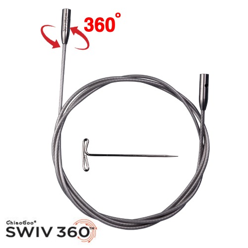 [Chiaogoo] (공식총판) 치아오구 스위브360 회전형 케이블 스몰[S] SWIV360 Cable