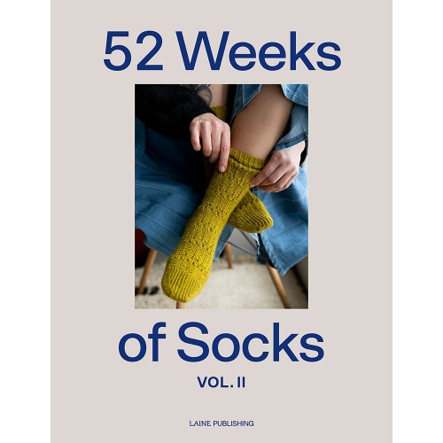 [도서] 52 Weeks of Socks Vol.2 (LAINE) - 52주의 양말 2편 **선주문