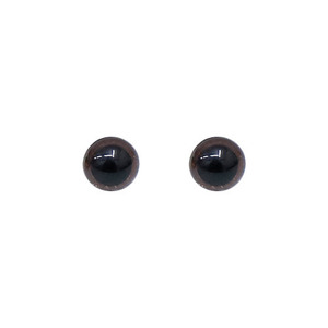 [인형눈] 아름다운 크리스탈 갈색 눈동자 나사형 8mm